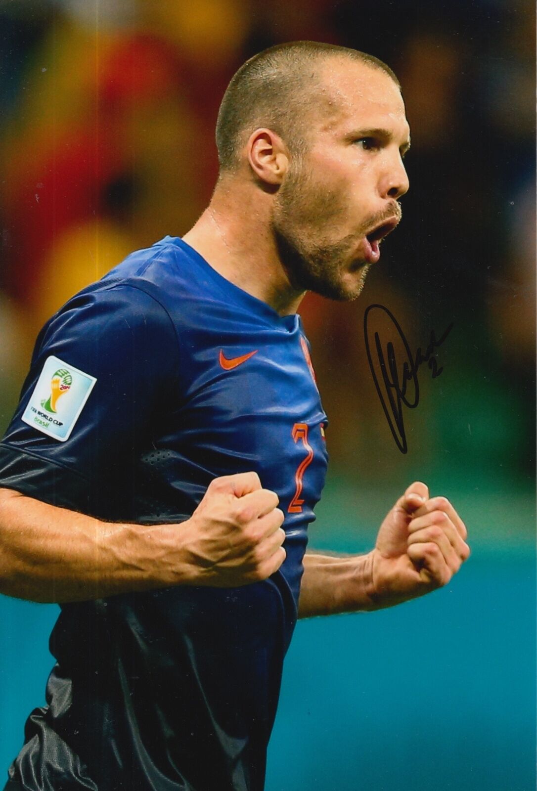 HOLLAND HAND SIGNED RON VLAAR 12X8 Photo Poster painting.