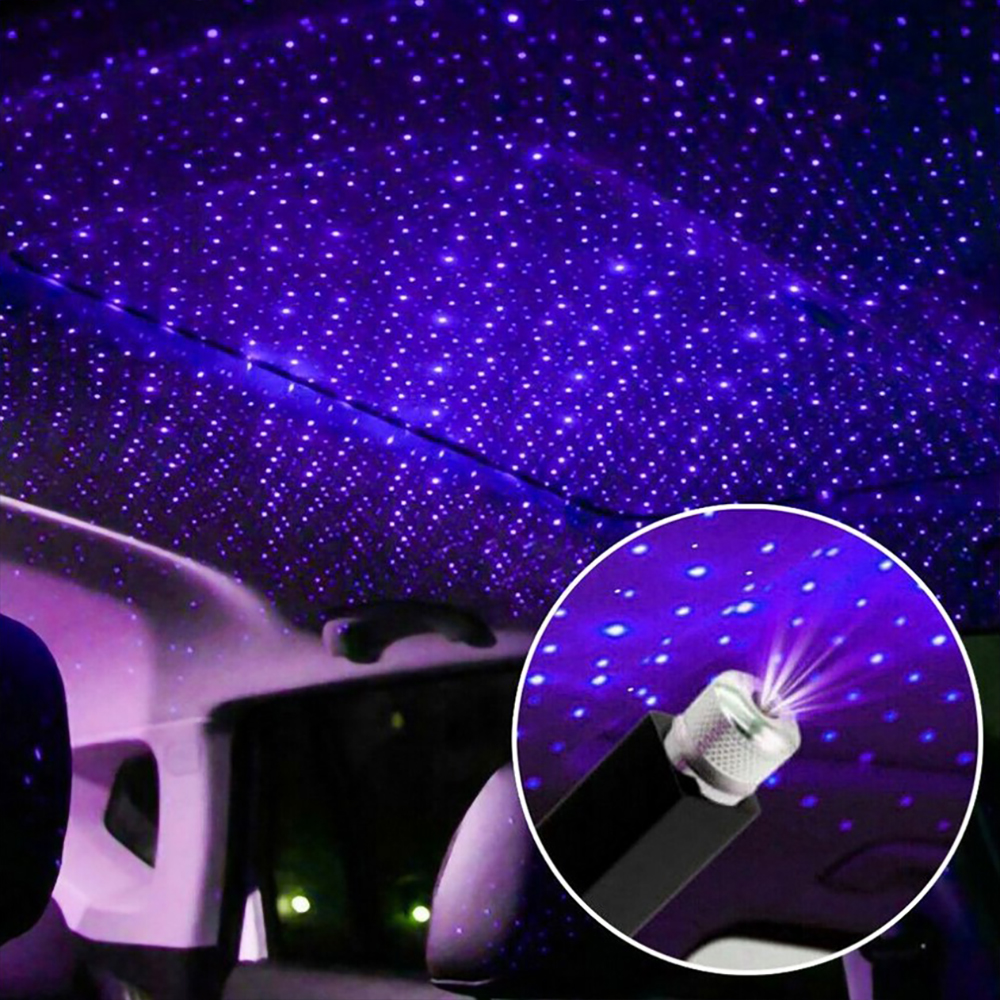 USB Galaxy Projector Star Light Projector|Car and Home Ceiling Romantic USB Night Light，Mini LED Car Roof Star Night Light Projector、14413221362536236236、sdecorshop