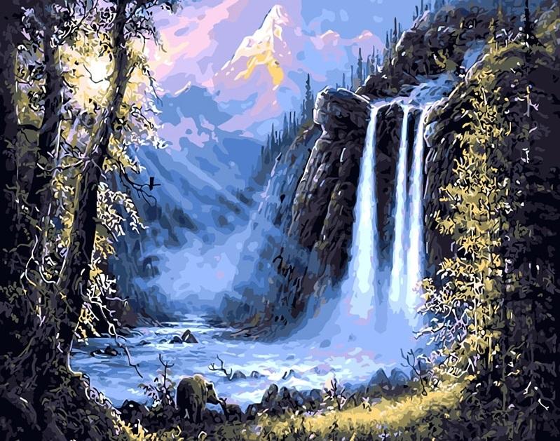 

Waterfall – Paint By Numbers - 40*50CM, 501 Original