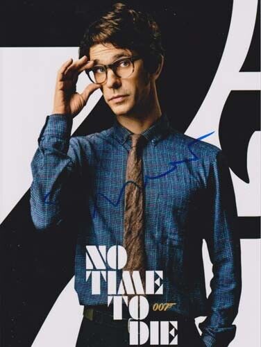 BEN WISHAW NEW 007 JAMES BOND FILM NO TIME TO DIE AUTOGRAPH SIGNED AFTAL CER