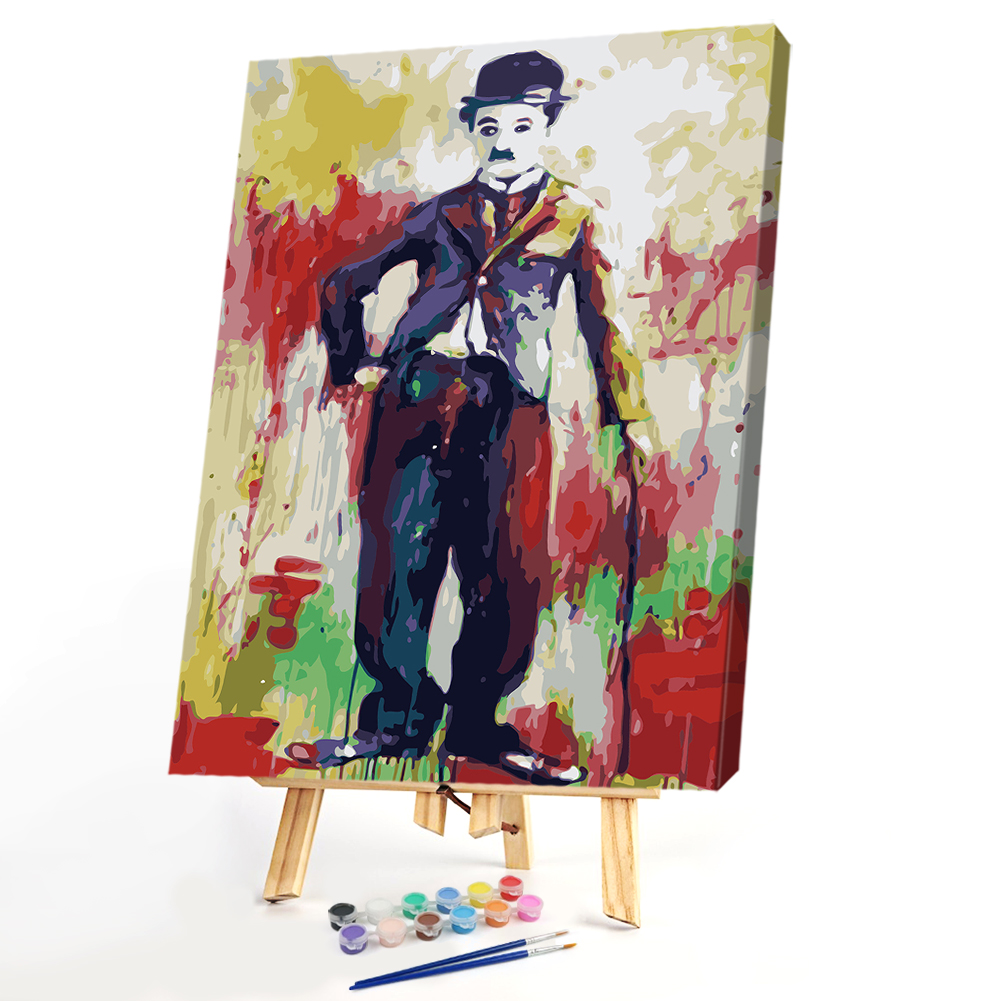 

40*50CM Paint By Numbers-Chaplin, 501 Original