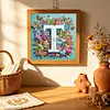 Butterfly Flower T 5D Partial Drill DIY Diamond Painting Kit 30*30cm