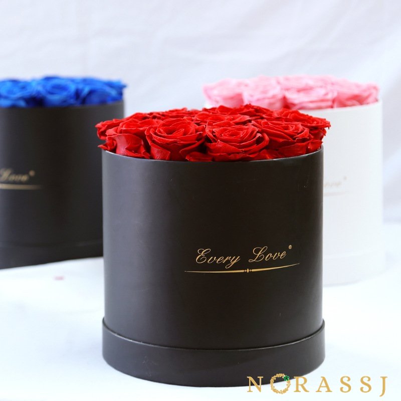 Eternal Roses in a Box Zero Care Long Lasting Roses Mother's Day Flowers