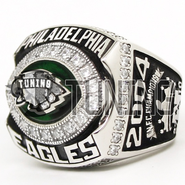 NFC 2004 PHILADELPHIA EAGLES NATIONAL FOOTBALL CHAMPIONSHIP RING