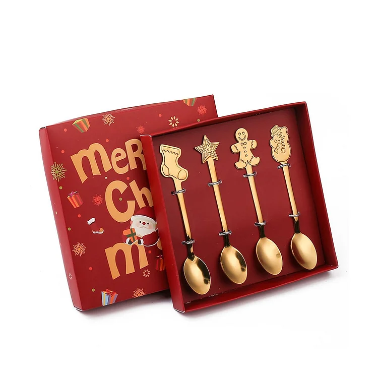 🎄Christmas Cutlery Set🍴🥄-Enhance Your Holiday Dining(BUY MORE SAVE MORE)
