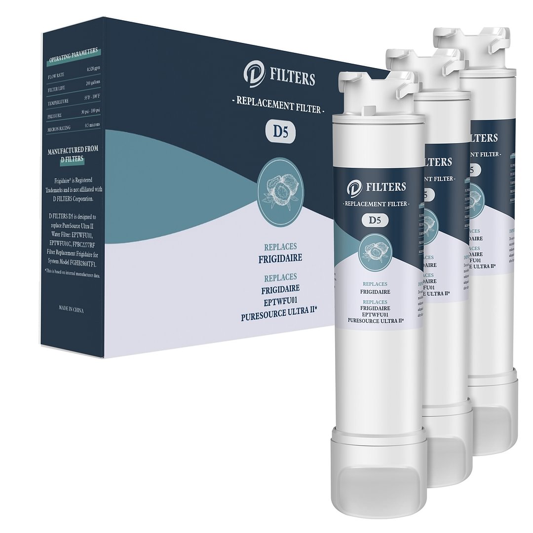 EPTWFU01, EWF02, PureSource Ultra II Refrigerator Water Filter