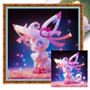 Pok&eacute;mon Eevee-11CT Stamped Cross Stitch 40*40cm/15.75*15.75in