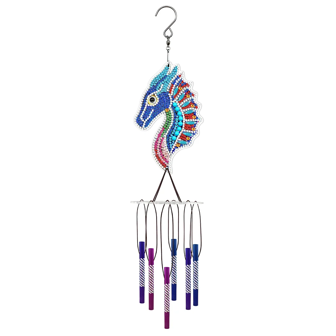 DIY Diamond Animal Wind Chime Pendant