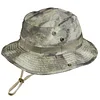 Camo Boonie Hat for Men Women, Military Tactical Wide Brim Bucket Hats, UPF50+ Jungle Sun Cap for Fishing Hunting Safari