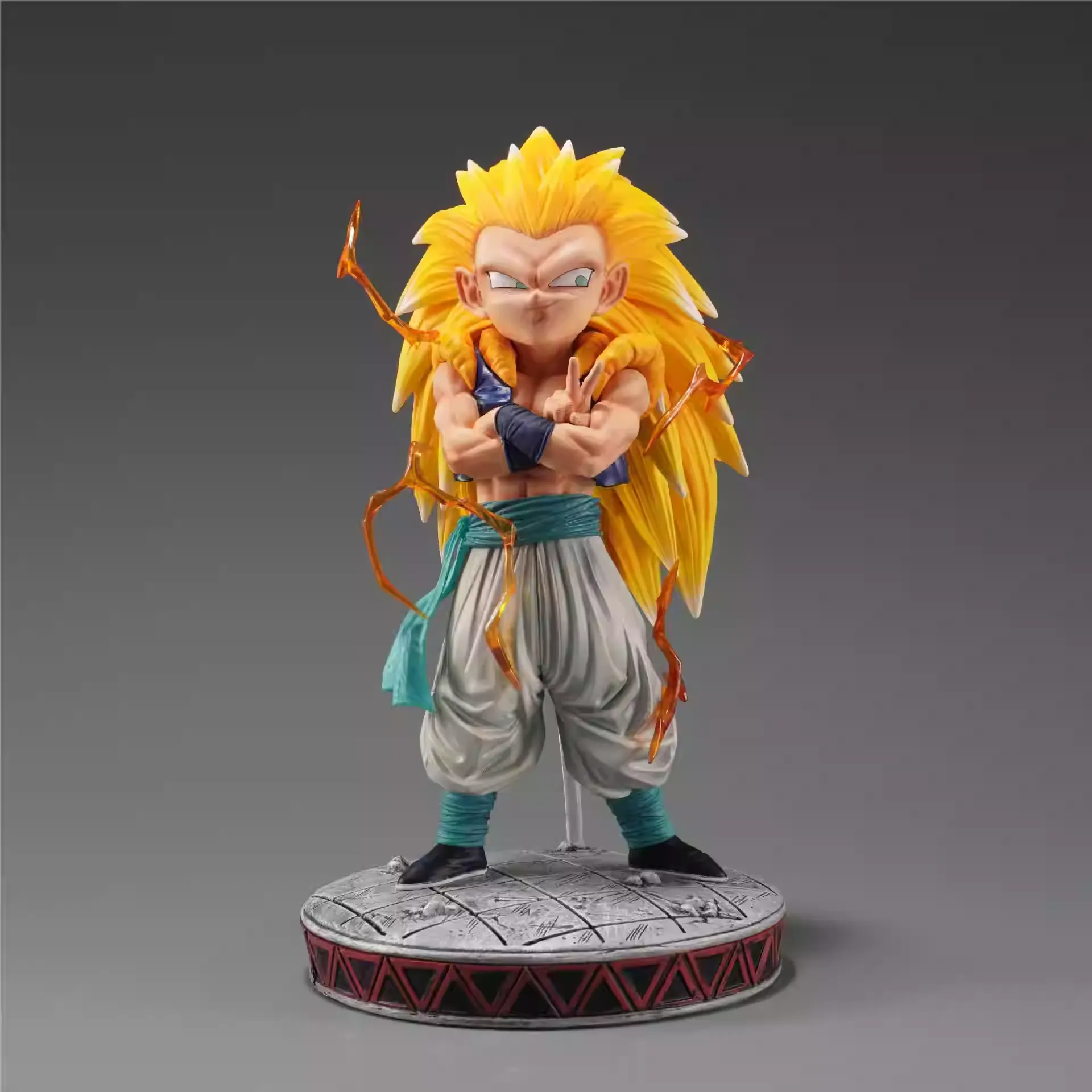 Dongguan Stytle - DRAGON BALL Gokunks: Super Saiyan 3 Form PVC Figure-