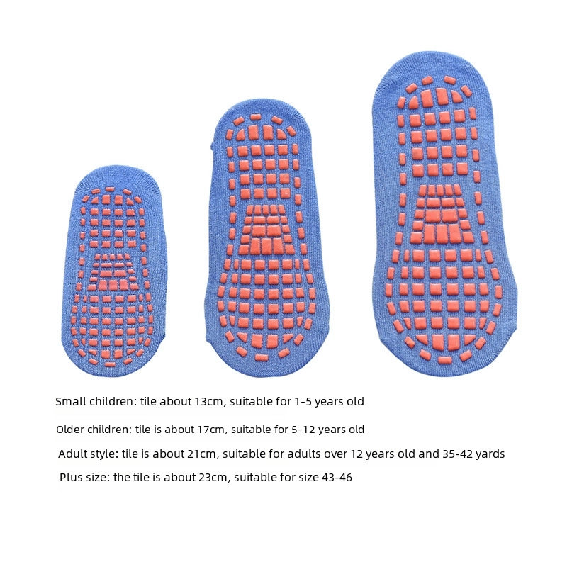 10 Pieces Children’S Anti-Slip Socks Solid Color Early Education Floor Socks Baby Toddler Socks Dispensing Thin Yoga Solid Color Socks Origin Supply