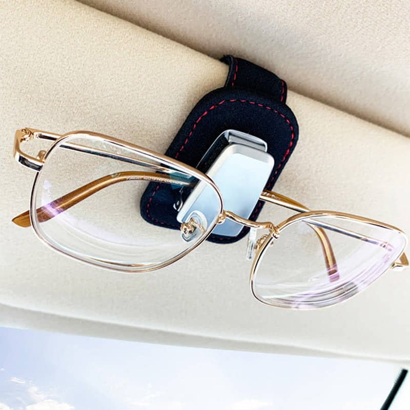 Universal Car Visor Sunglasses Holder Clip👓
