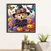 (40*40cm)Halloween Dog - Crystal Rhinestone Diamond Painting