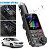 1.8 Inch Wireless Bluetooth-Compatible FM Transmitter QC3.0 Charging MP3 Player
