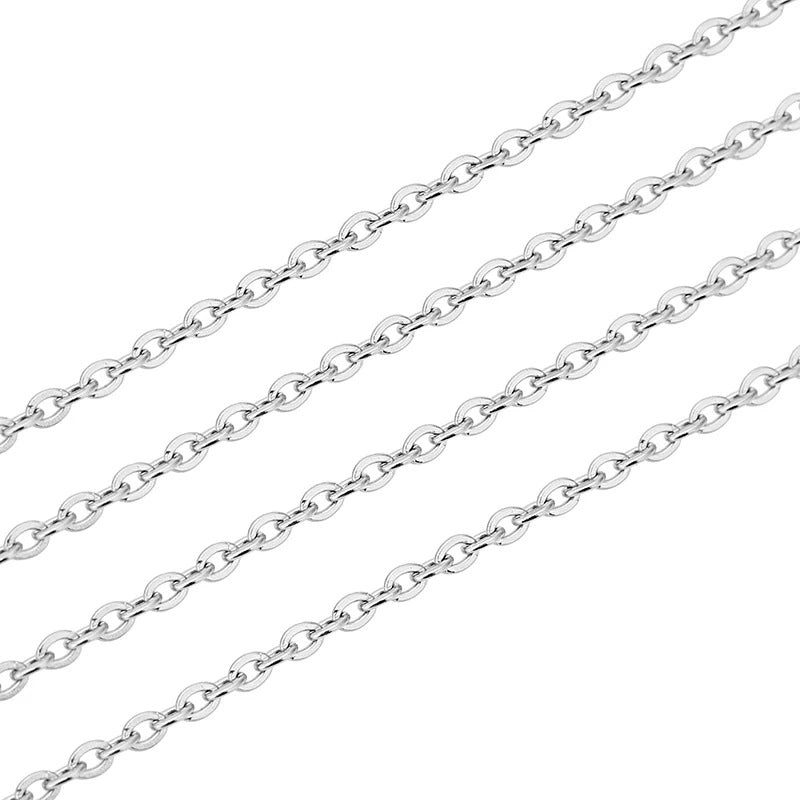 Jewelry Minimalist Classic Style Solid Color Titanium Steel Plating Necklace