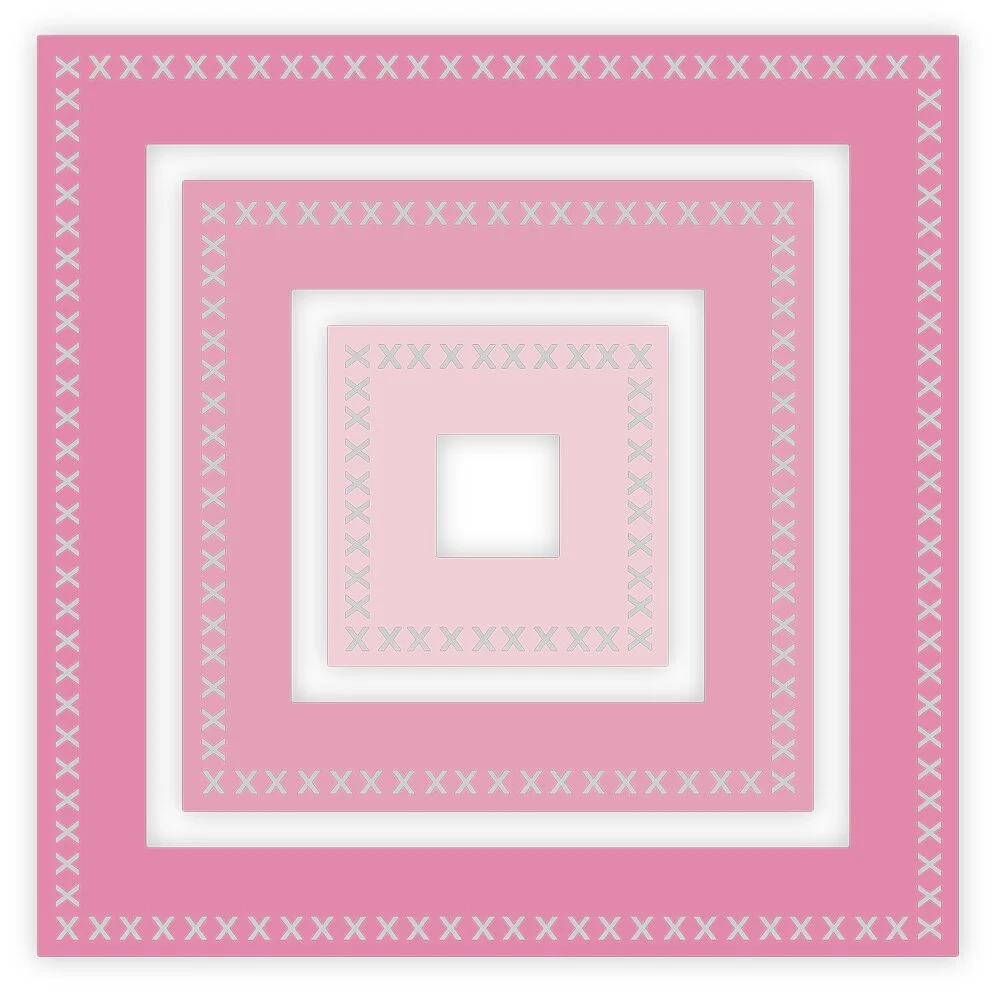 Nigikala Goddess Metal Cutting Dies Cross Stitch Square Diy Scrapbooking Photo Album Decorative Embossing Paper Card Crafts