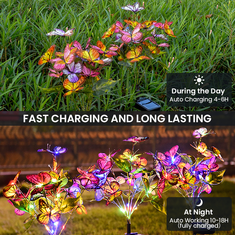 SAKER® Solar Outdoor Butterfly Lights