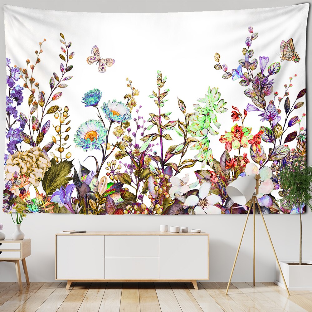 

Wall Tapestry - Botanical Wildflower-150*130cm, 501 Original