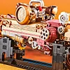 Finger Rock Ideas Steampunk Machine Gun Weapon Building Blocks Set