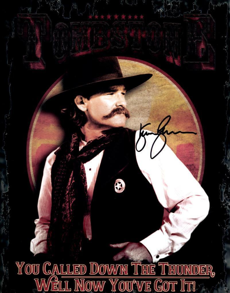 Kurt Russell signed 11x14 Picture Photo Poster painting autographed includes COA