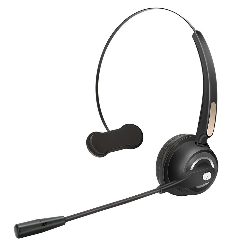 

BH520 On Ear Bluetooth Headset Business Headphones w/ Boom Mic for PC Phone, 501 Original