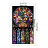 Zelda-Glass Painting-14CT Stamped Cross Stitch 40*70cm/15.75*27.56in(Big Size) tapestrymarket