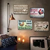4PCS Rise and Shine with Fluffy Butt Chicken - Vintage Metal Signs Set - 20*30cm/30*40cm - Warning&Farm
