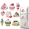 Dessert Fridge Magnet Cross Stitch Kit