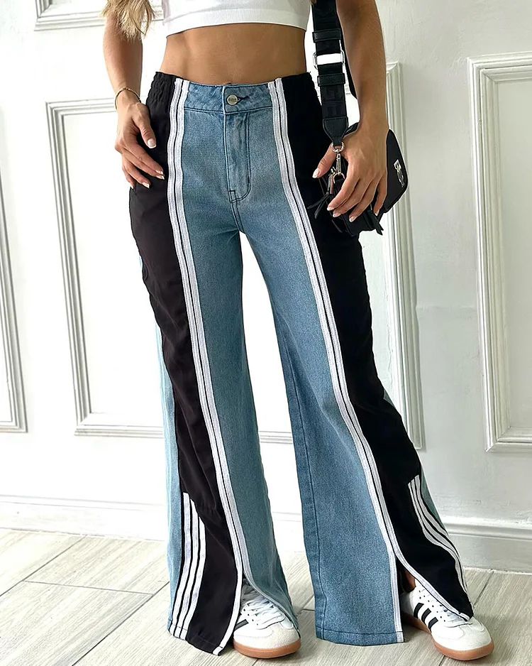 Sporty Loose Jeans