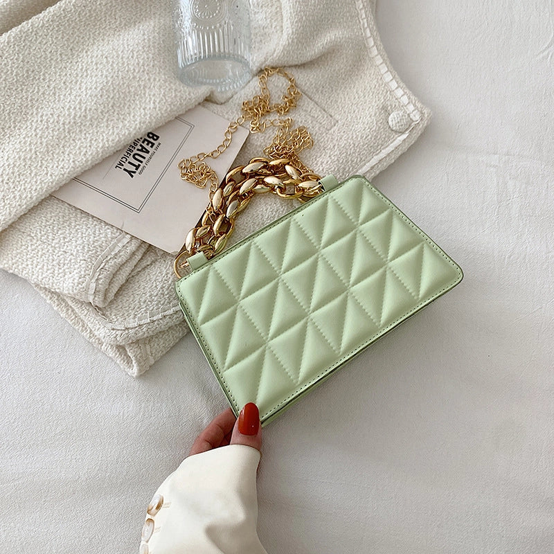 Small Pu Leather Square Bag