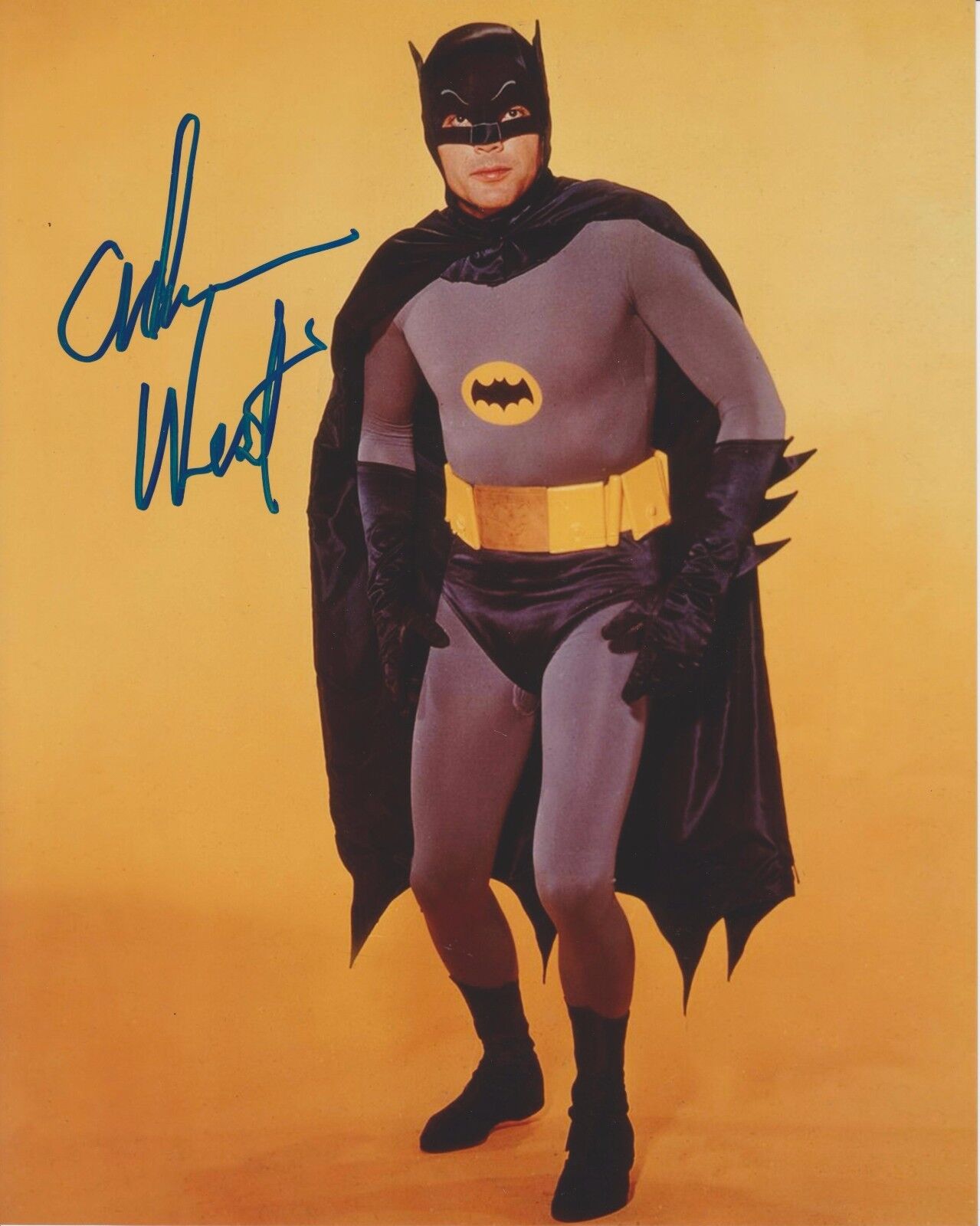 Adam West Signed In Person at our Hollywoodshow April 28th 2017 8x10 Batman!! -