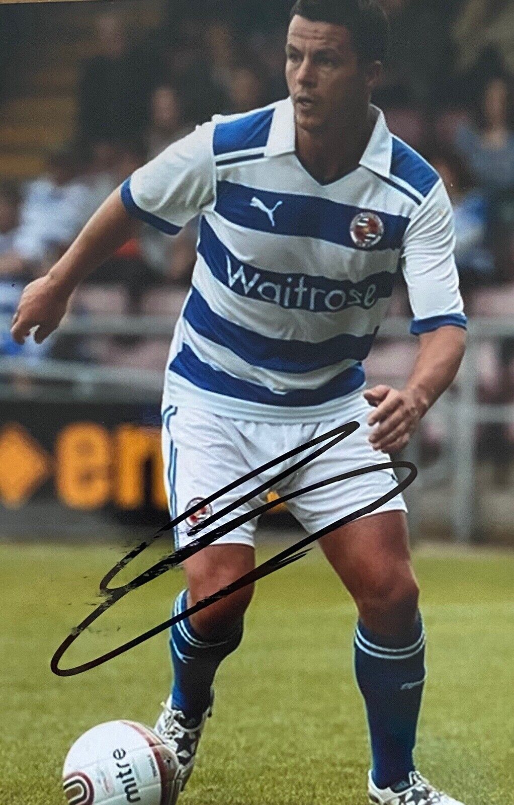 Ian Harte Genuine Hand Signed 6X4 Photo Poster painting - Reading