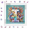 Butterfly Flower I 5D Partial Drill DIY Diamond Painting Kit 30*30cm