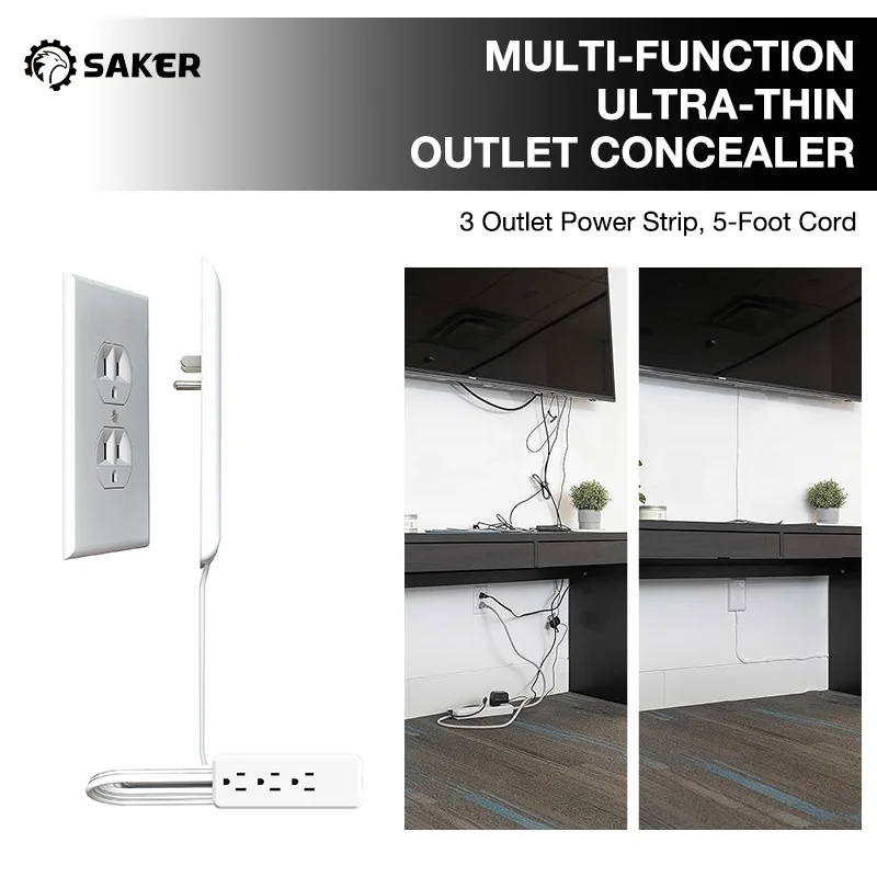SAKER® Ultra-Thin Outlet Concealer
