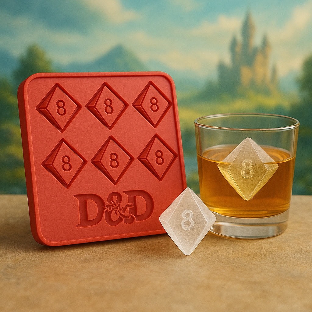 D&D Dice Ice Mold