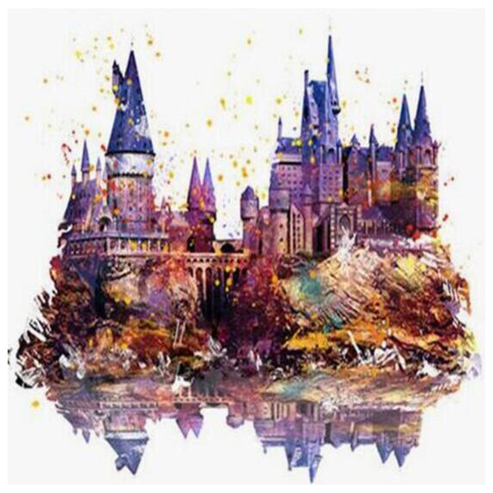 

Castle Reflection - Round Drill Diamond Painting - 40*40CM, 501 Original