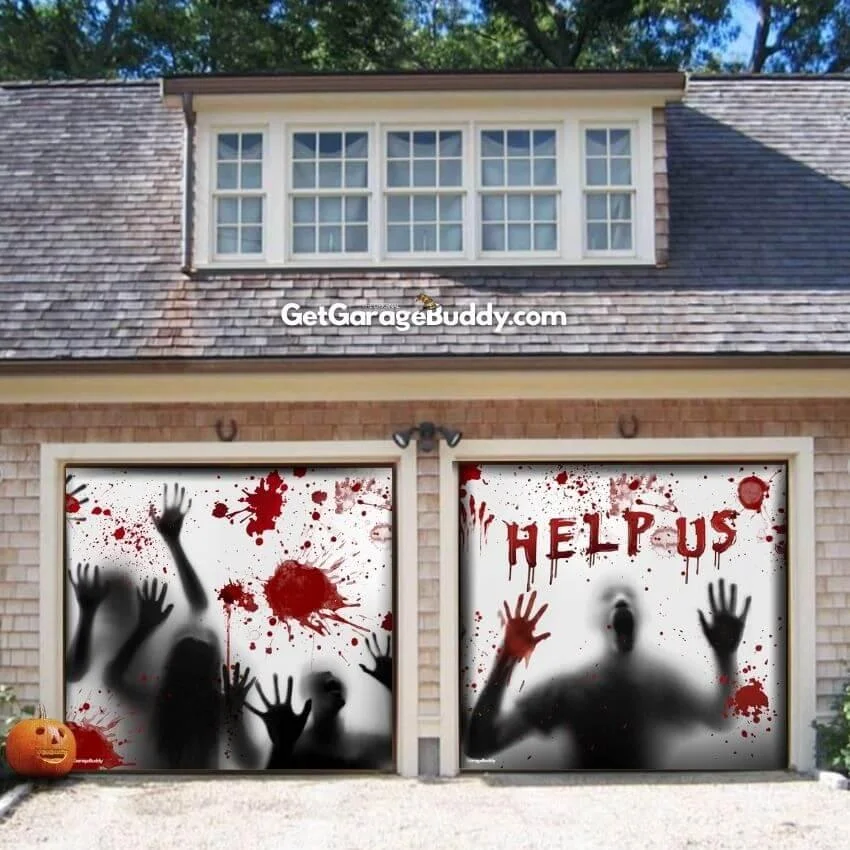 GarageBuddy Halloween Garage Door Covers