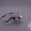 Head Magnifying Glass 5 Detachable Lens Hands Free Magnifier for Reading Repair