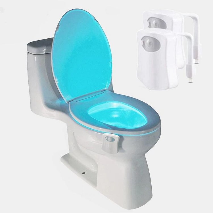 Motion Sensored Toilet Seat LED Light