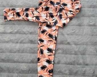 pornhint Pornhint Pretty Print Leggings: Feather, Ladies Leggings, Buttery Soft Comfortable Leggings, Leggings for Women, Printed Leggings