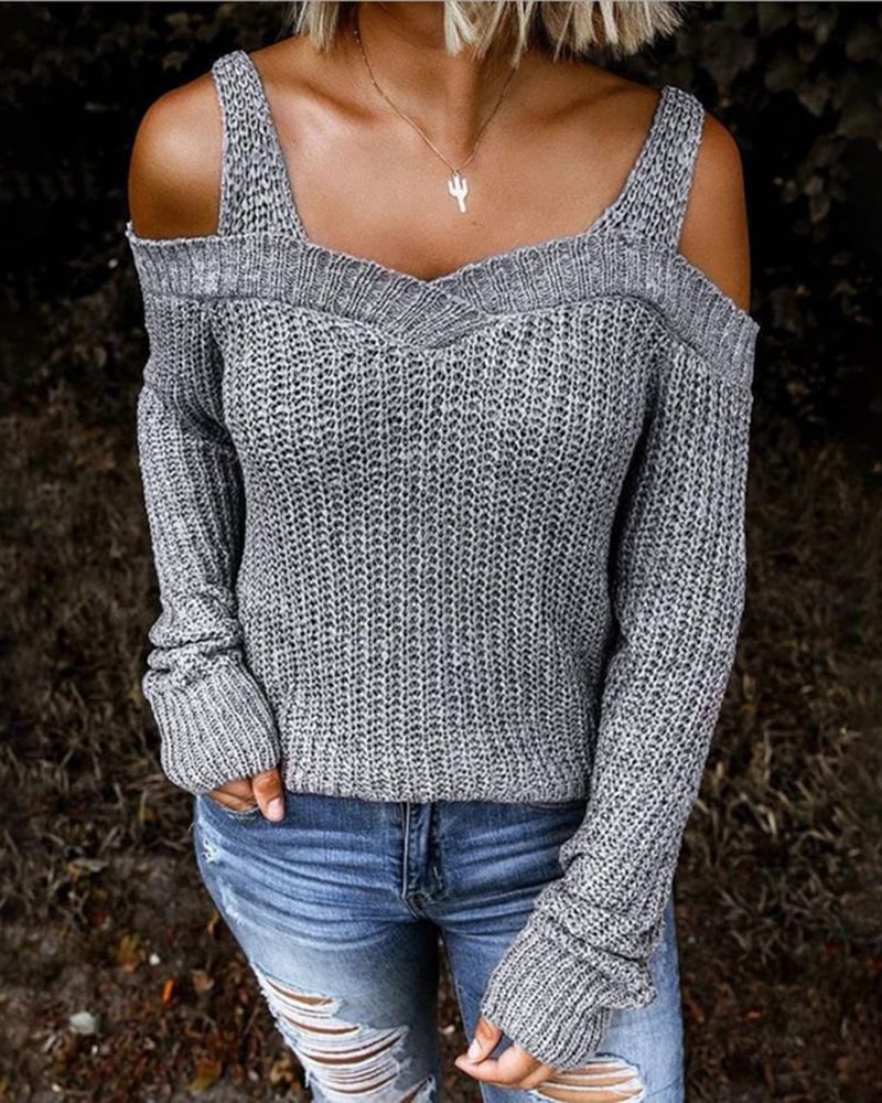 Women's casual sweater tops-112514