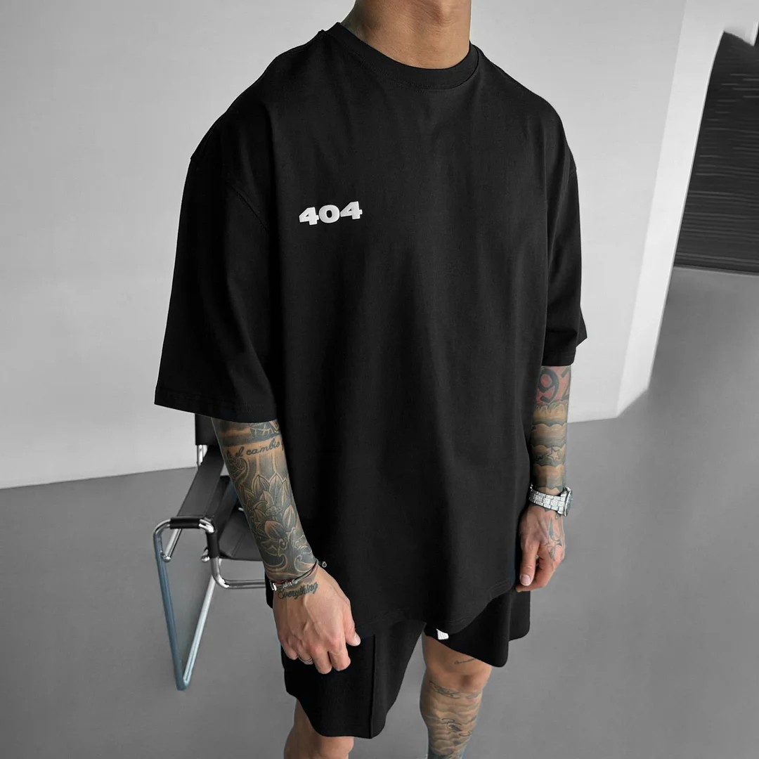 Unisex Casual 404 T-shirt