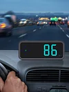 Car Head-up Display with Compass Colorful LED Display Windshield Speed Projector