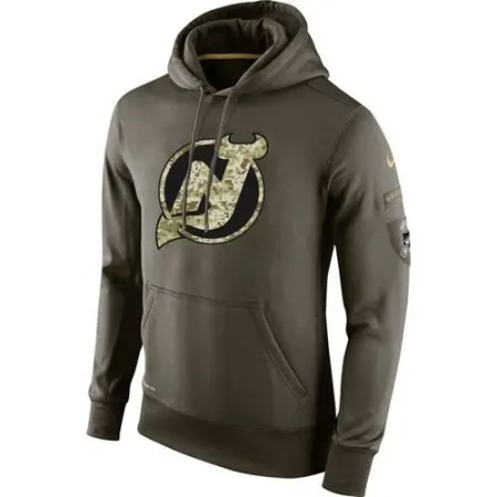 Men's New Jersey Devils  Salute To Service NHL Hoodie