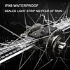 LED Bicycle Light RGB Programmable Dynamic Hot Wheel Cycling Light IPX6 Waterproof Light Mountain Road Cycling Equipment Night Riding Light