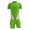 Top Quality Sports Wear 100 % Polyester Soccer Uniform Soccer Jersey and Shorts Own Your Design Team Wear Soccer Uniform