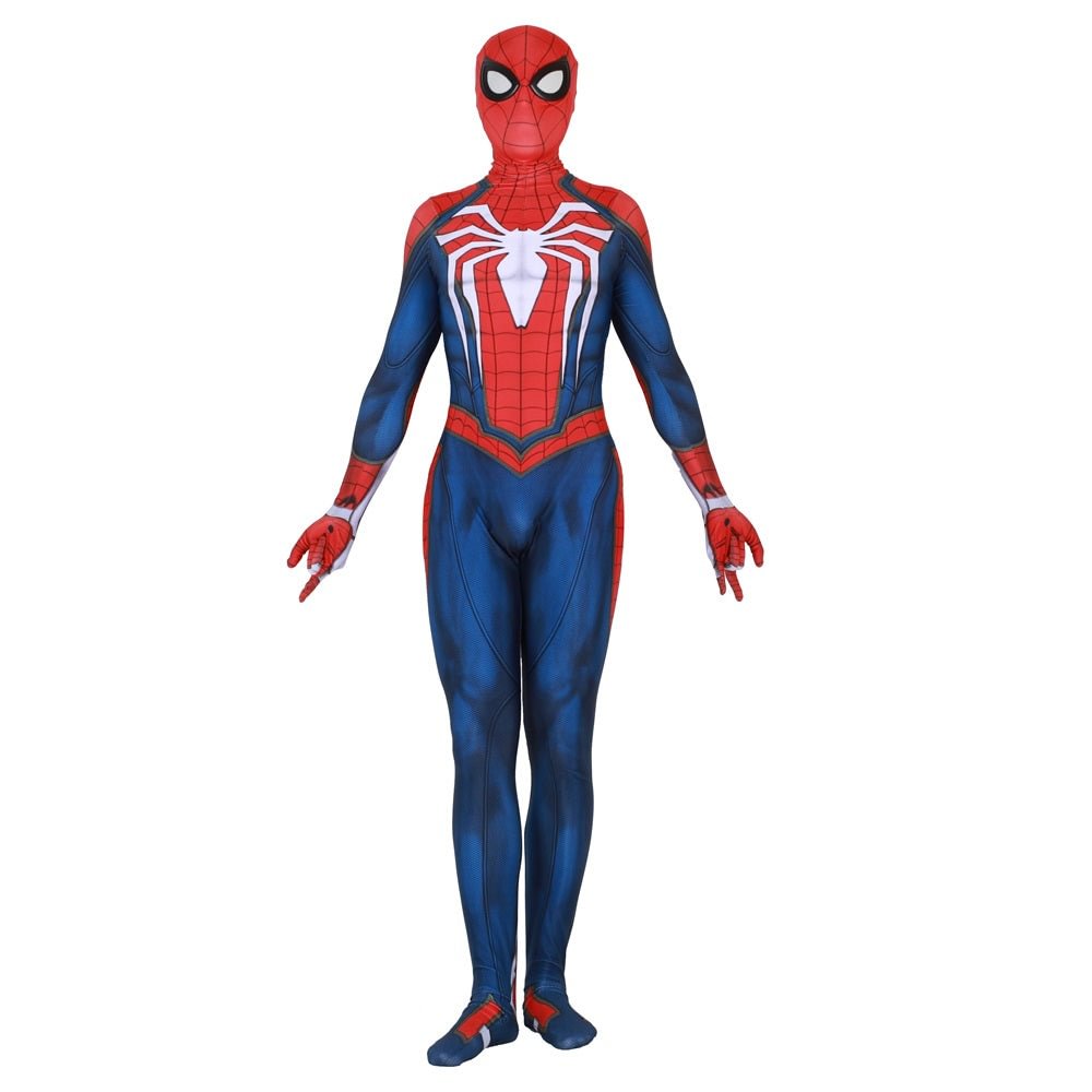 Spider Man Ps4 Insomniac Suit Cosplay Costume Adult Kids Jumpsuit