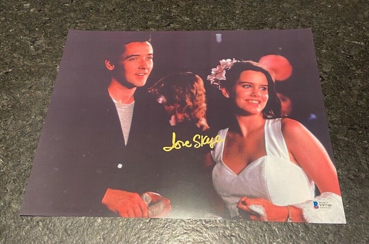 * IONE SKYE * signed 11x14 Photo Poster painting * SAY ANYTHING * BECKETT COA * 1