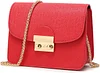 Damen Umh&auml;ngetasche Kleine Schultertasche Kette Tasche Clutch Mini Vintage Citytasche f&uuml;r Hochzeit Party Disko