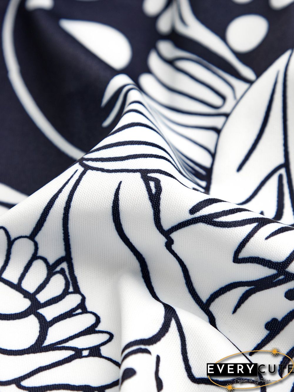 V Neck Short Sleeve A-Line Holiday Knitting Dress